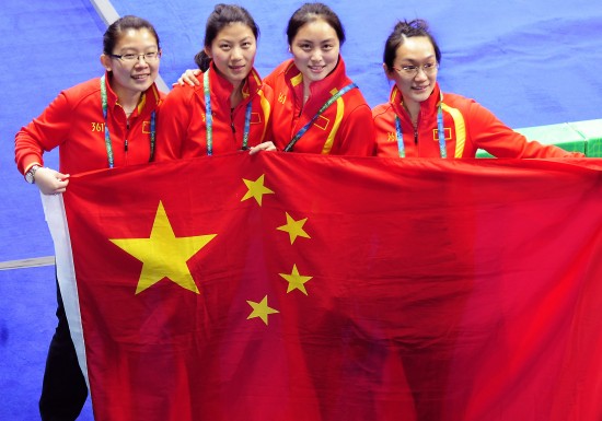 中国冰壶女队队员